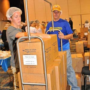 Moving Food | Meals of Hope Marco Island - Meal Packing to End Hunger